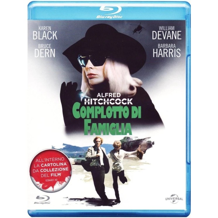 BLU-RAY Complotto di famiglia di Hitchcock ITA usato ed. Universal B59