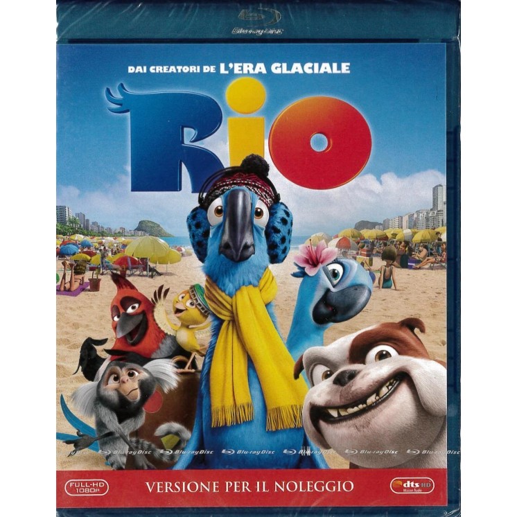BLU-RAY Rio versione noleggio ITA usato ed. 20th Century Fox B59