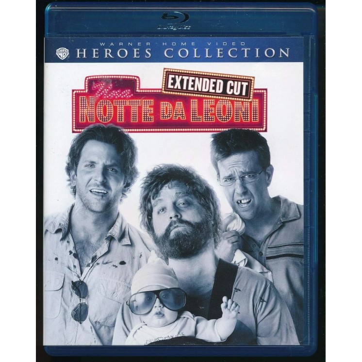BLU-RAY Una notte da leoni extended cut ITA usato ed. Warner Bros B67