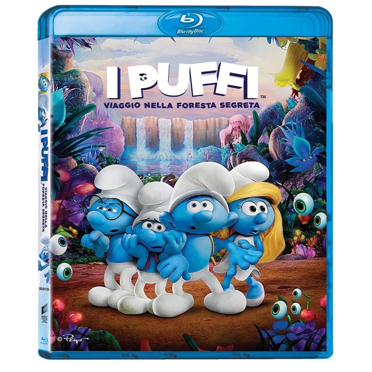 BLU-RAY I puffi ITA nuovo ed. Sony Pictures B42