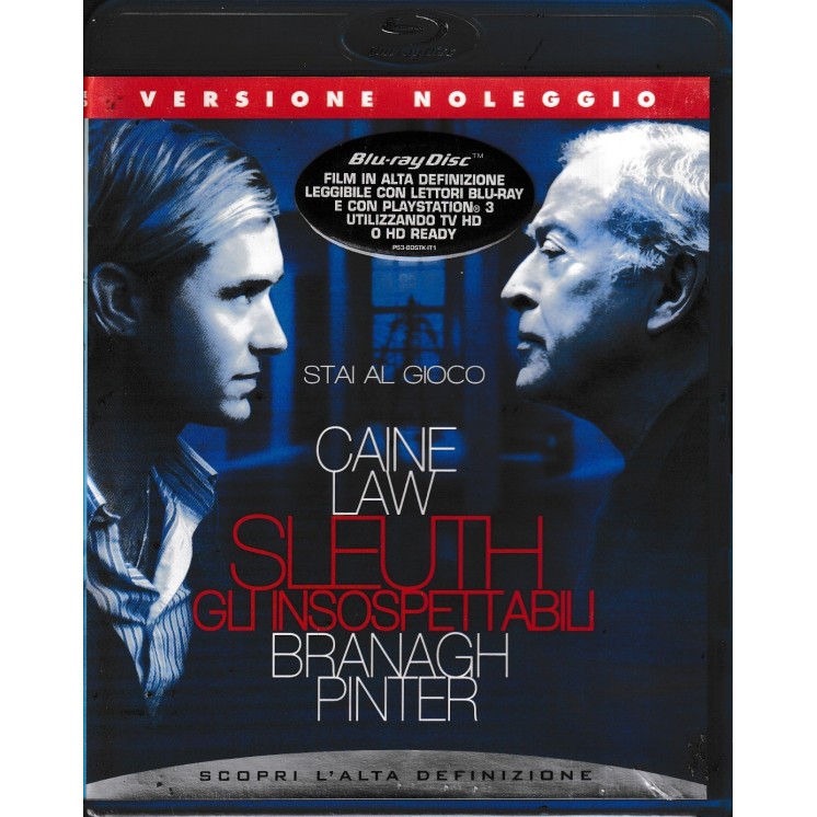 BLU-RAY Sleuth insospettabili versione noleggio ITA usato ed. Sony Pictures B66