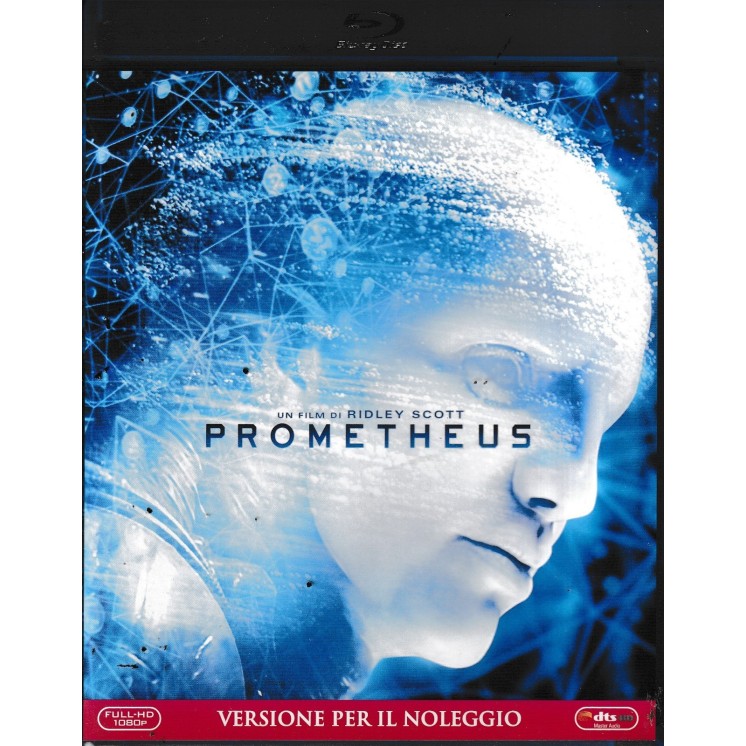 BLU-RAY Prometheus versione noleggio ITA usato ed. 20th Century Fox B66