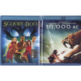 BLU-RAY 10.000 AC + Scooby Doo ITA usato EDITORIALE ed. Warner Bros B63