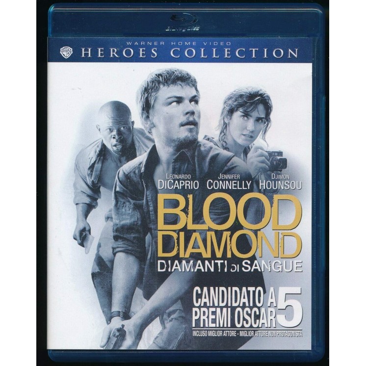 BLU-RAY Heroes collection : Blood diamond ITA nuovo ed. Warner Bros B75