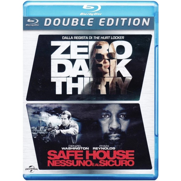 BLU-RAY Zero dark thirty + Safe house ITA nuovo ed. Universal B28