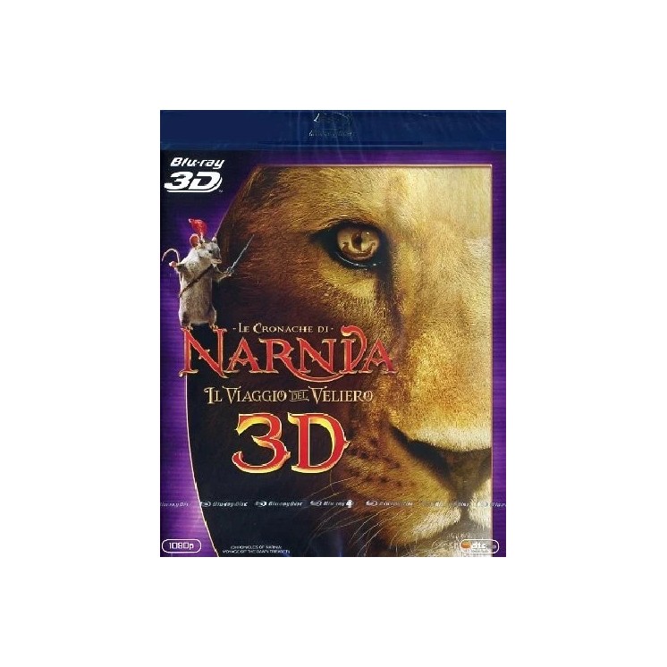 BLU-RAY Cronache Narnia viaggio veliero 3D ITA usato ed. 20th Century Fox B26