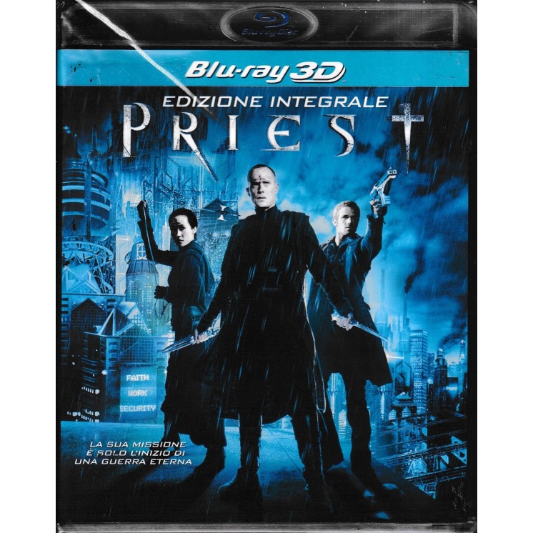 BLU-RAY Priest edizione integrale ITA usato ed. Sony Pictures B36