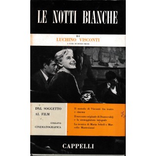 Collana cinematografica  6 le notti bianche di Visconti FOTOGRAFICO Cappelli A33