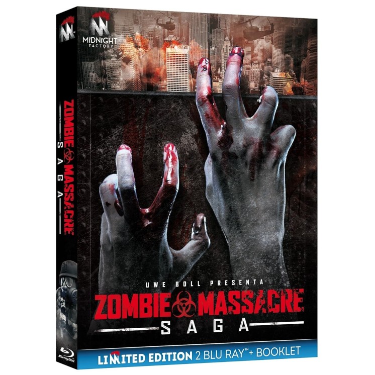 BLU-RAY Zombie massacre saga limited ed. 2 dischi ITA usato ed. Koch Media B64
