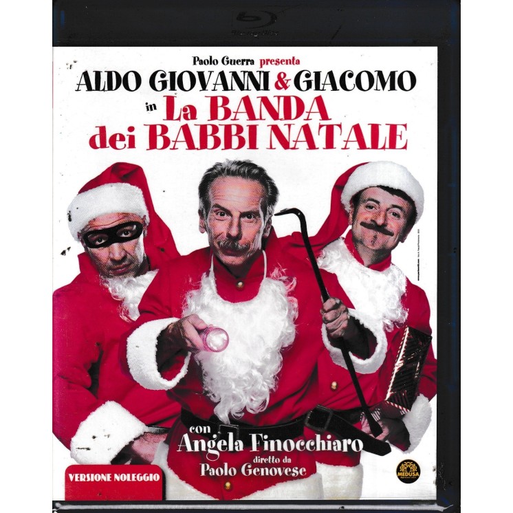 BLU-RAY La banda dei Babbi Natale versione noleggio ITA usato ed. Medusa B60