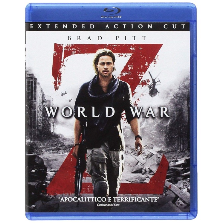 BLU-RAY World war Z extended action cut ITA usato ed. Paramount B60