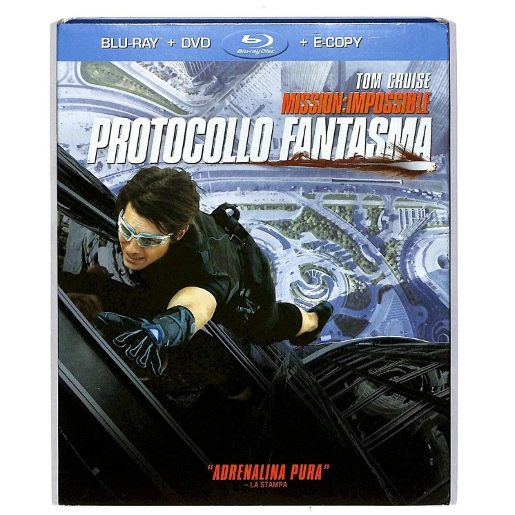 BLU-RAY Mission impossibile protocollo fantasma ITA usato ed. Paramount B22