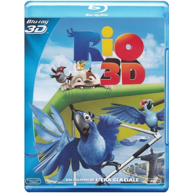 BLU-RAY Rio 3D ITA usato ed. 20th Century Fox B67