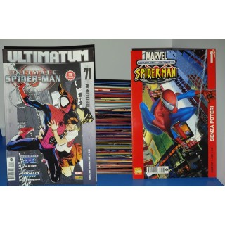 Ultimate Spider Men Spiderman 1/71 serie COMPLETA ed. Marvel Italia FU54