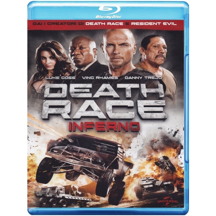 BLU-RAY Death race inferno ITA usato ed. Universal B75