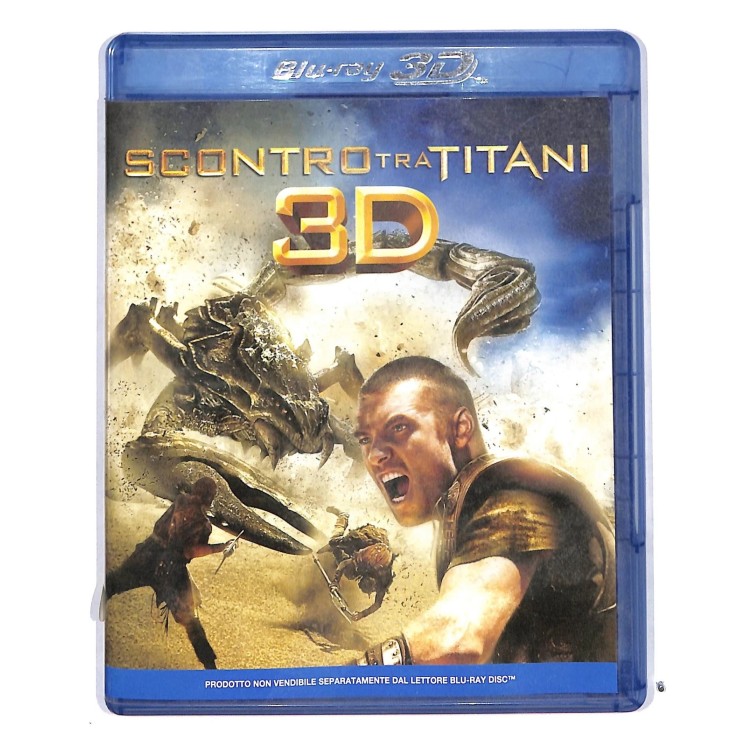 BLU-RAY Scontro tra titani 3D ITA usato ed. Warner Bros B75