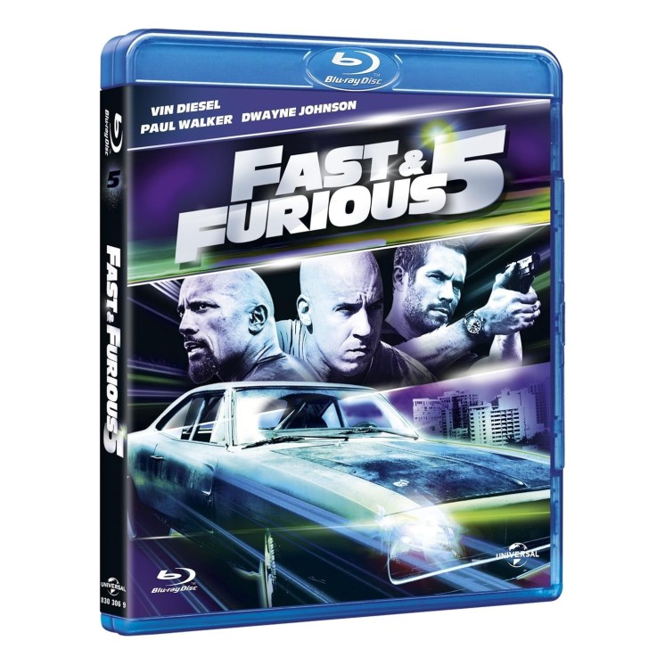 BLU-RAY Fast and furious 5 ITA nuovo ed. Universal B58
