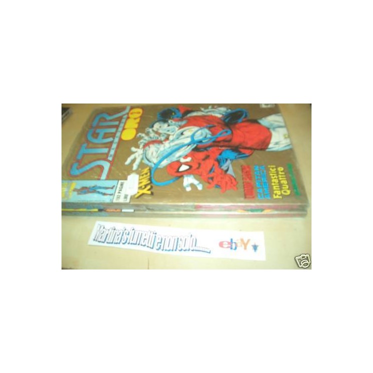 Star Magazine Oro n. 3  X Men Uomo Ragno ed. Star Comics