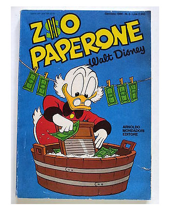 Zio Paperone n.   3 di Carl Barks ed. Walt Disney