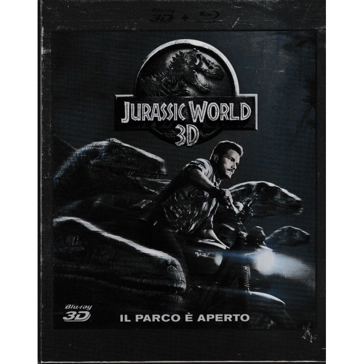BLU-RAY Jurassic world 3D ITA usato ed. Universal B65