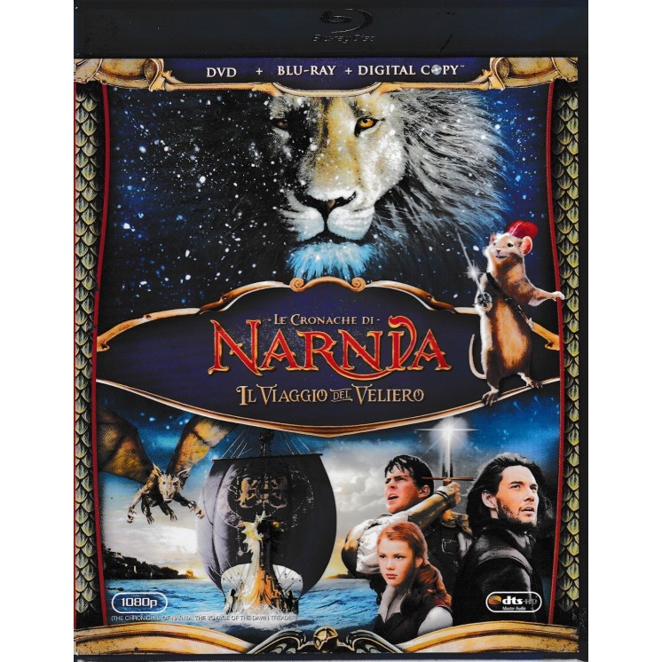BLU-RAY Cronache Narnia viaggio veliero ITA usato ed. 20th Century Fox B65