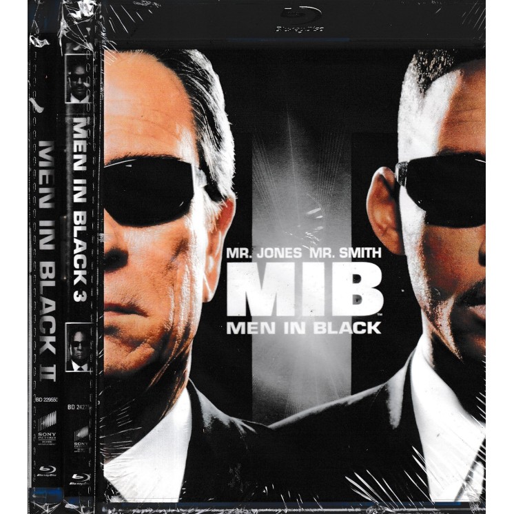 BLU-RAY Men in black saga COMPLETA 1/3 ITA usato ed. Sony Pictures B80