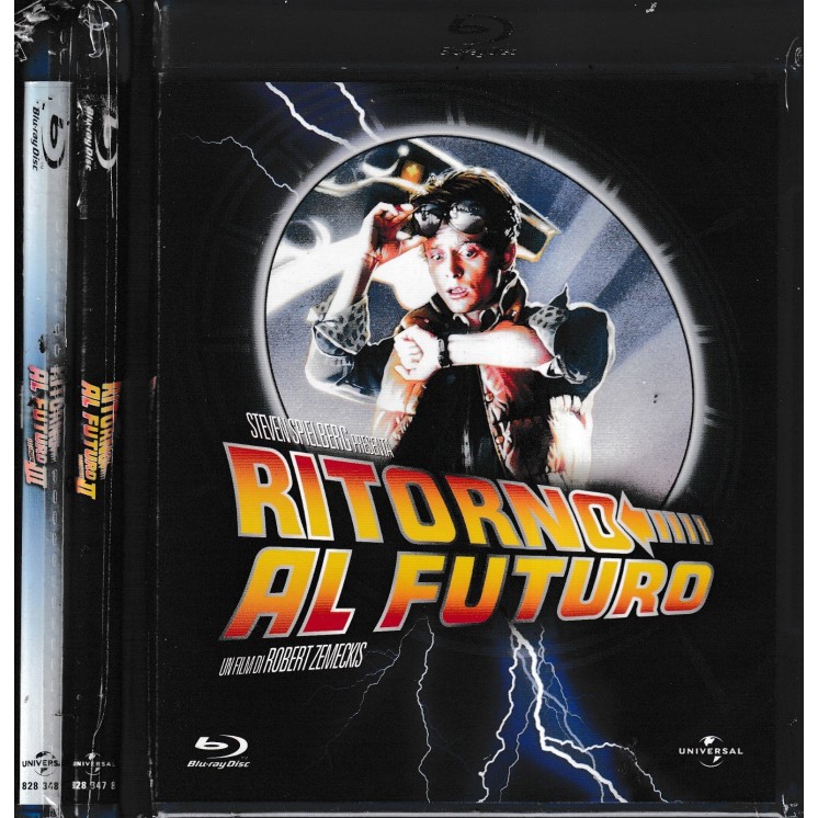 BLU-RAY Ritorno al futuro saga COMPLETA 1/3 ITA usato ed. Universal B08