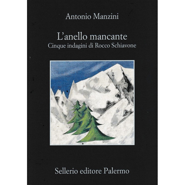 Antonio Manzini : l'anello mancante 5 indagini BROSSURATO ed. Sellerio A11