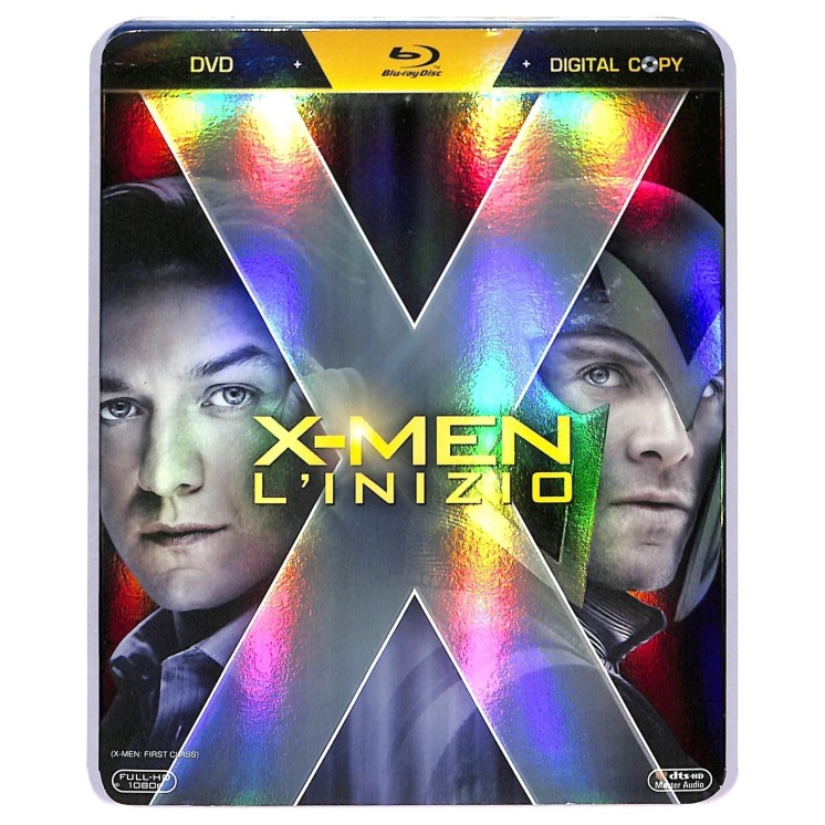 BLU-RAY X-men l'inizio + digital copy + DVD ITA usato ed. 20th Century Fox B43
