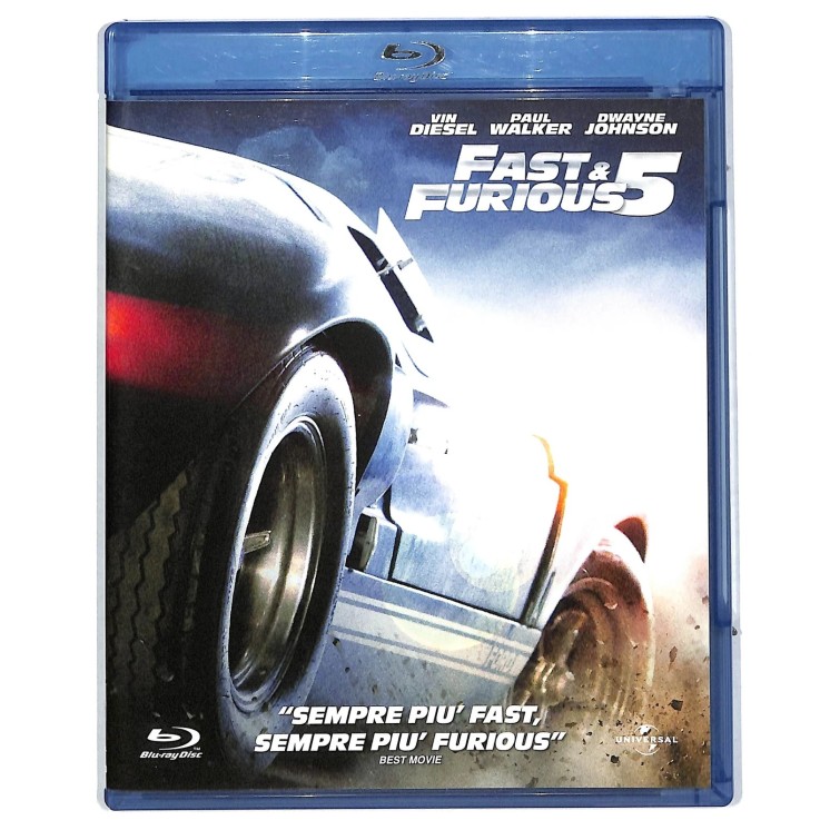 BLU-RAY Fast and furious 5 ITA usato ed. Universal B77
