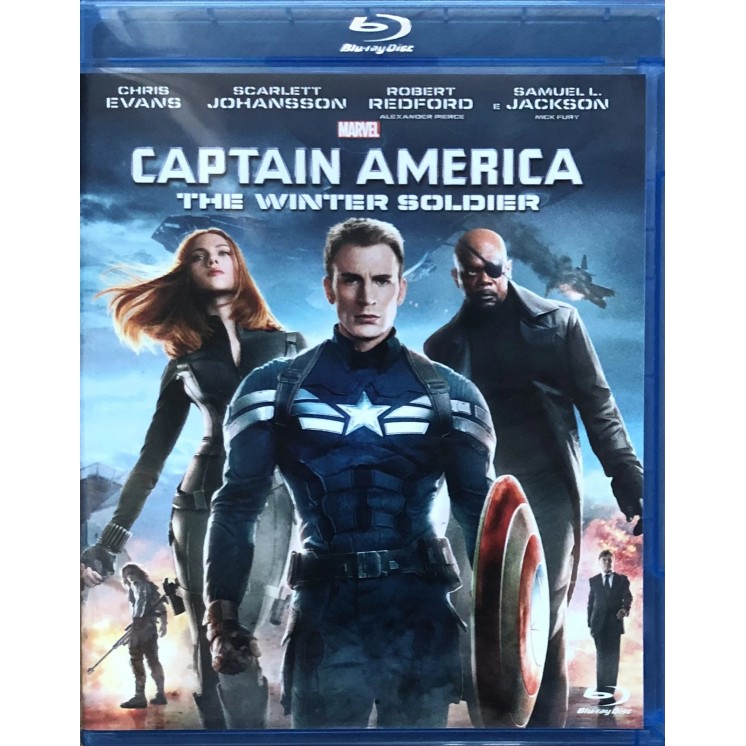 BLU-RAY Captain America the winter soldier ITA usato ed. Marvel B71