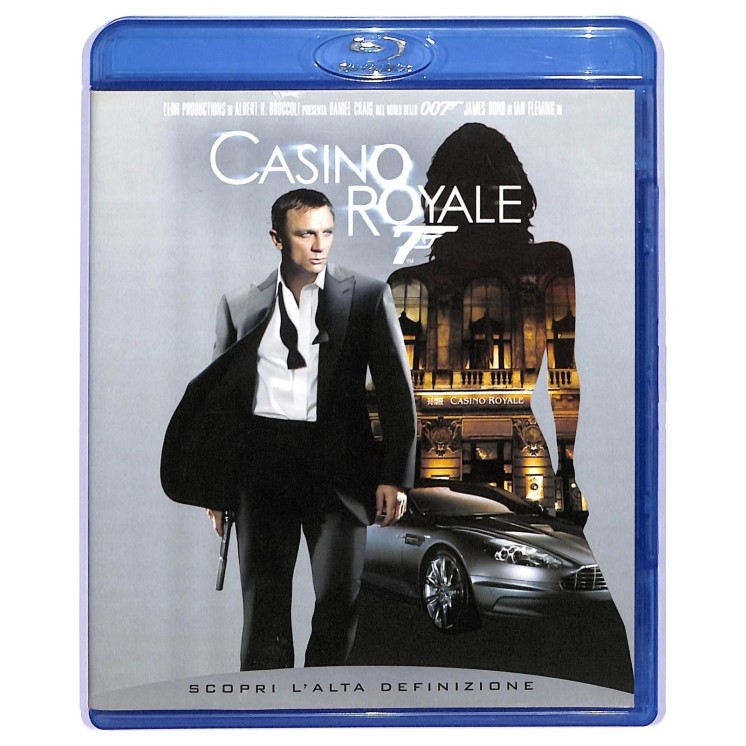 BLU-RAY 007 casino royale ITA usato EDITORIALE ed. Columbia Tristar B40