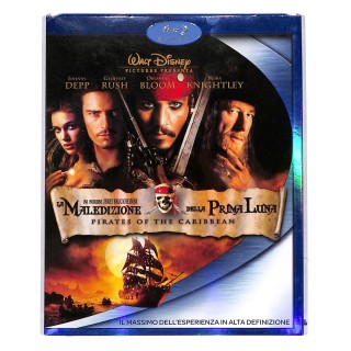 BLU-RAY Pirati Caraibi maledizione prima luna ITA usato ed. Disney B34