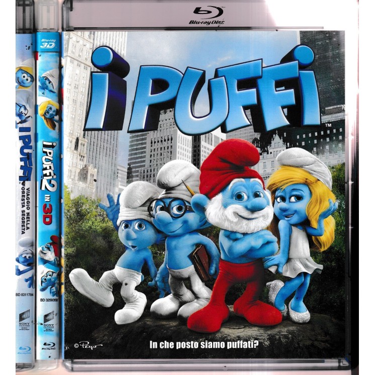 BLU-RAY I puffi serie COMPLETA 1/3 ITA usato ed. Sony Pictures B25