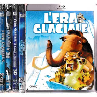 BLU-RAY L'era glaciale serie COMPLETA 1/5 ITA usato ed. 20th Century Fox B25