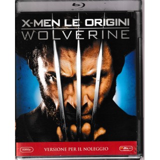 BLU-RAY X-men origini Wolverine noleggio ITA usato ed. 20th Century Fox B09
