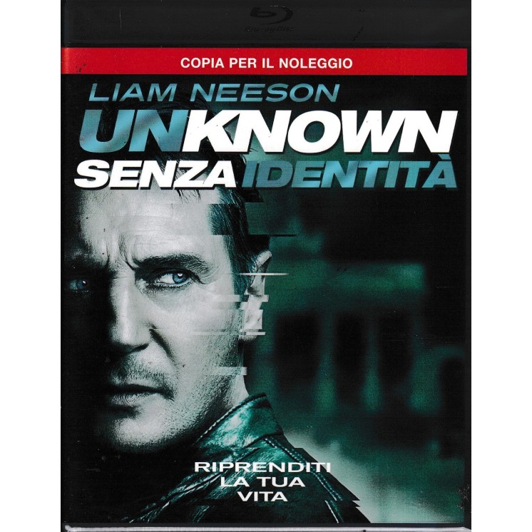 BLU-RAY Unknown senza identità copia noleggio ITA usato ed. Warner Bros B55