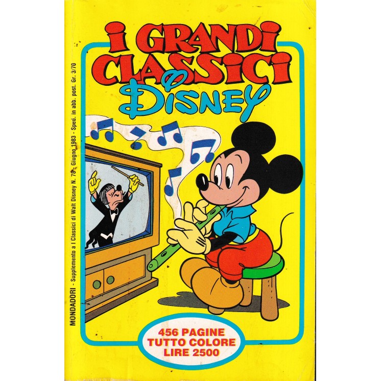 I grandi classici Disney   8 giu. 1983 ed. Mondadori BO06