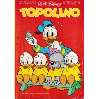 Topolino n.1038 + BOLLINI di Walt Disney ed. Mondadori