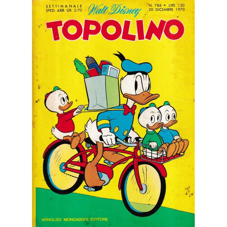 Topolino n. 786 di Walt Disney ed. Mondadori