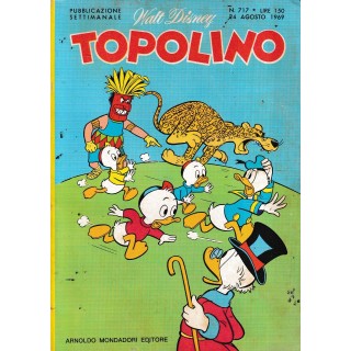 Topolino n. 717 + BOLLINI di Walt Disney ed.  Mondadori
