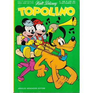 Topolino n.1086 + BOLLINI di Disney ed.  Mondadori