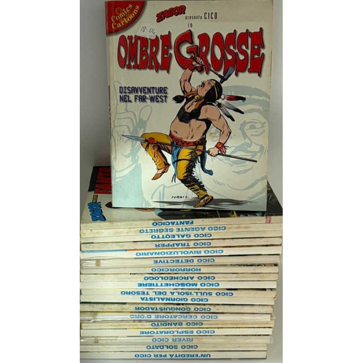 Lotto Cico 19 volumi di Ferri ed. Bonelli FU27