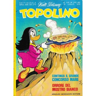 Topolino n.1181 di Disney ed.  Mondadori
