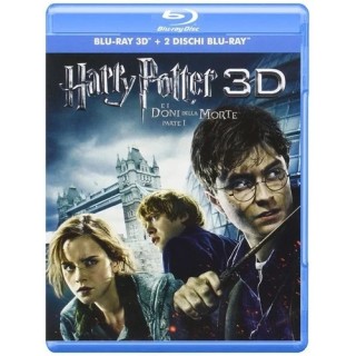 BLU-RAY Harry Potter doni morte 1 3D + copia digit ITA usato ed. Warner Bros B55