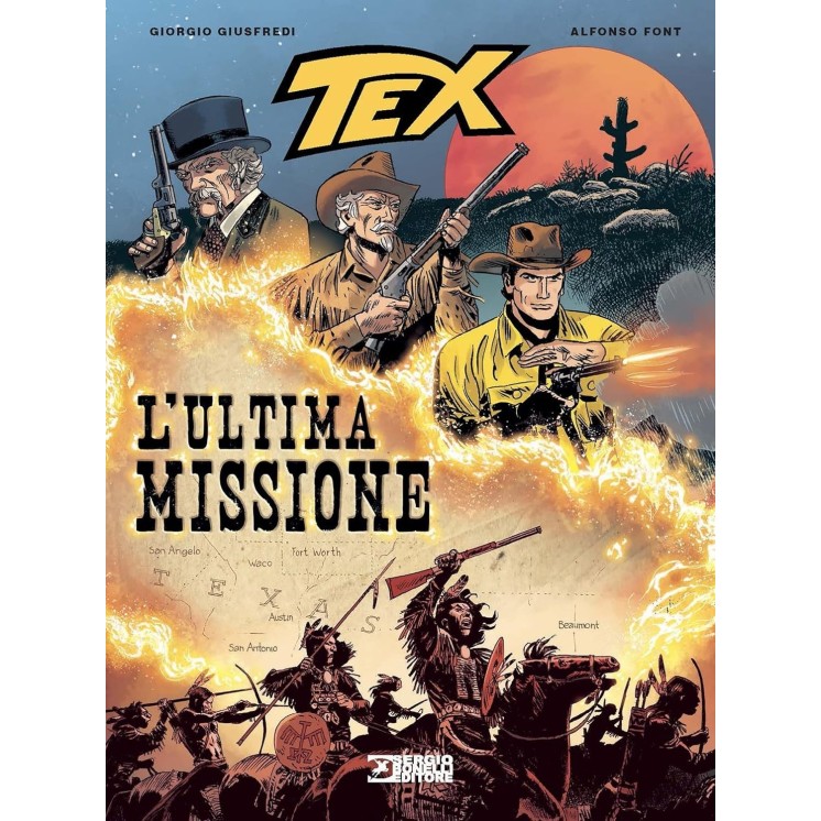 Tex stella oro 32 ultima missione di Font NUOVO CARTONATO ed. Bonelli FU21
