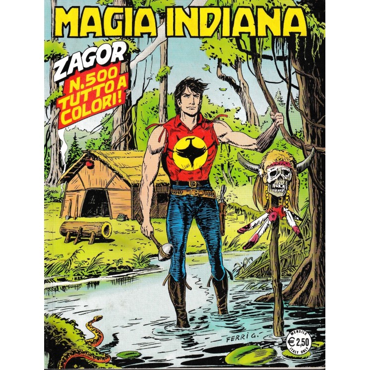 Zagor n.551 magia indiana di Ferri ed. Bonelli