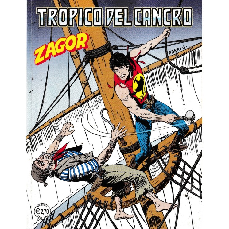 Zagor n.573 tropico del cancro di Ferri ed. Bonelli