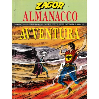 Zagor almanacco dell'avventura 2001 di Ferri ed. Bonelli