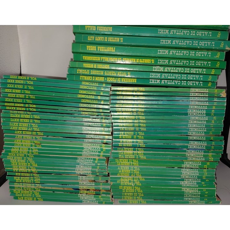 Tutto Miki  1/68 + Giganti  1/10  quasi COMPLETA no ed. Dardo FU63